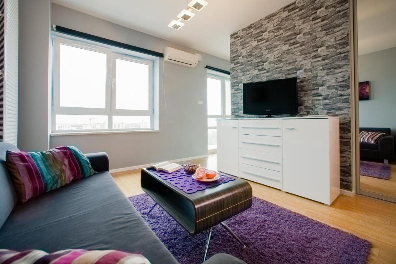 Platinum Towers Luxury Apartments 华沙 外观 照片