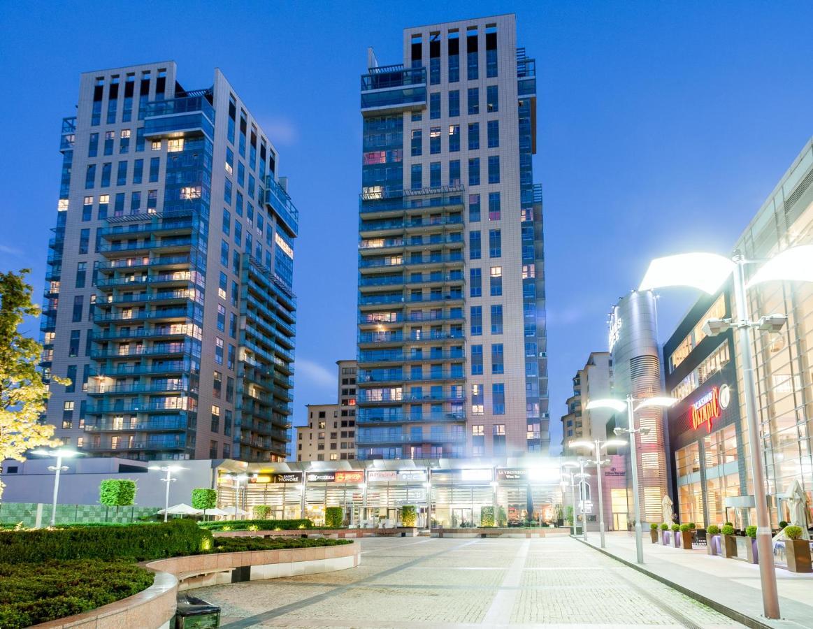 Platinum Towers Luxury Apartments 华沙 外观 照片